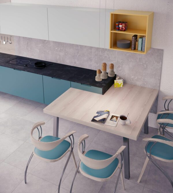 mueble de cocina lacado
