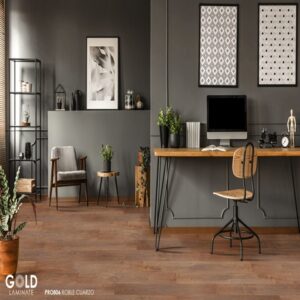 SUELO LAMINADO GOLD LAMINATE PRO 800 AC5 8MM ,INSTALACION INCLUIDA